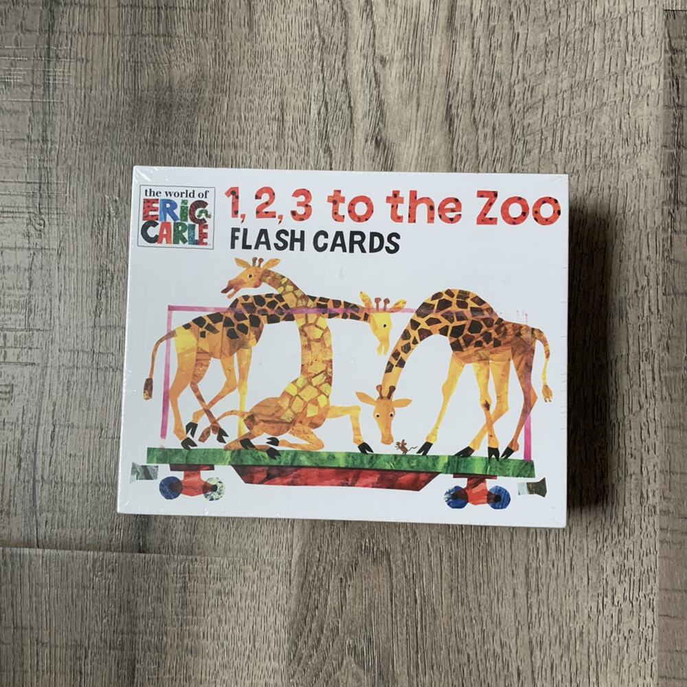New Eric Carle Counting Flash Cards